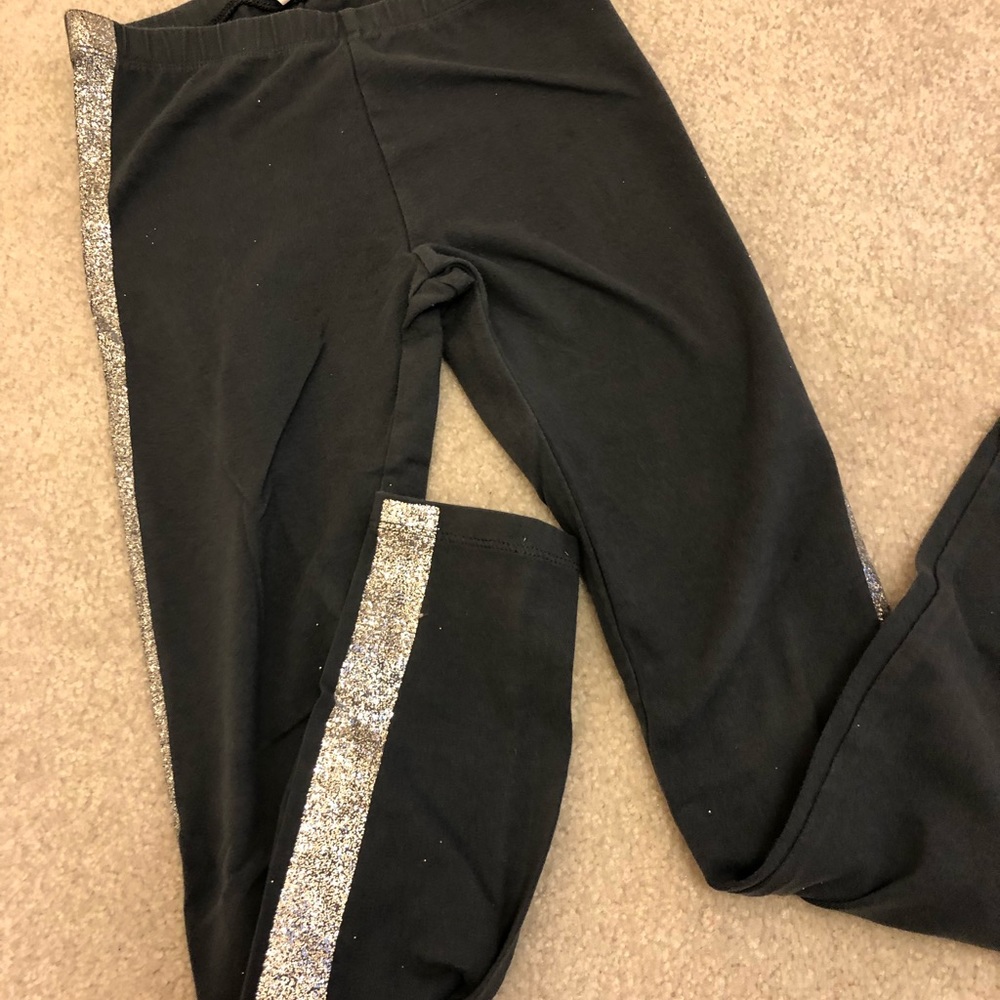 Crewcuts glitter leggings